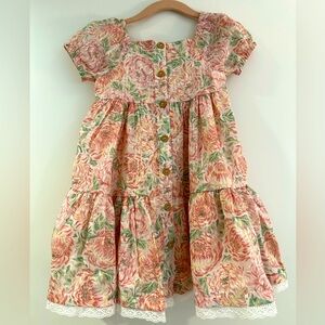 Joie Floral Toddler Girls Dress
